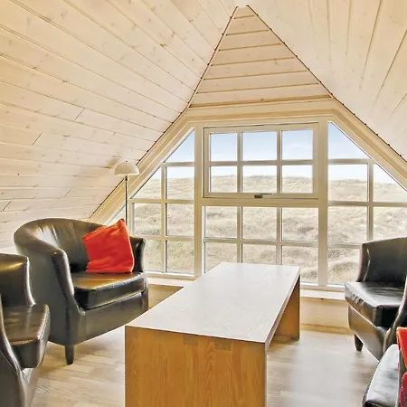 Beach Front Home In Harboore With Sauna